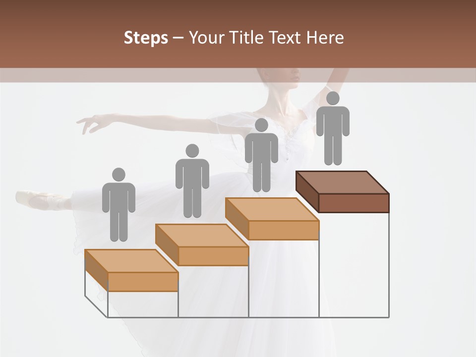 Dancer Girl Tutu PowerPoint Template