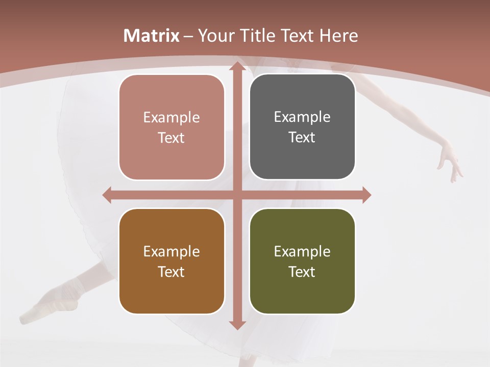 Traditional Color Female PowerPoint Template