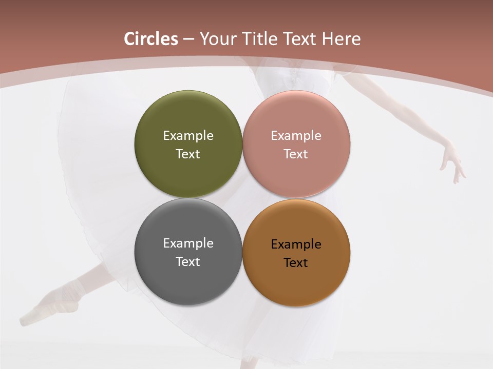 Traditional Color Female PowerPoint Template