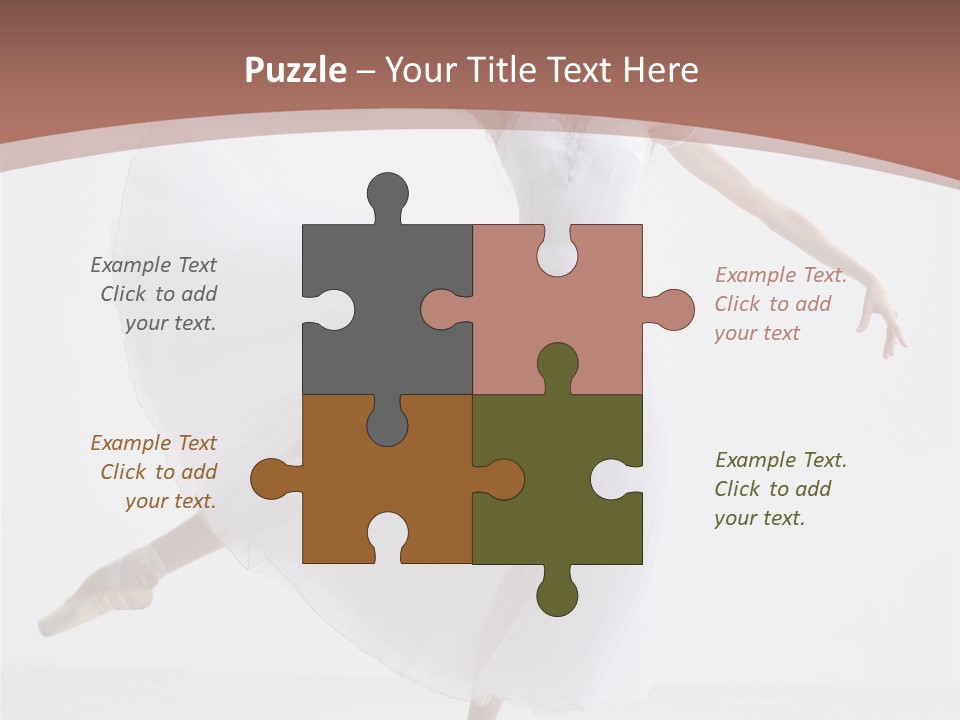 Traditional Color Female PowerPoint Template