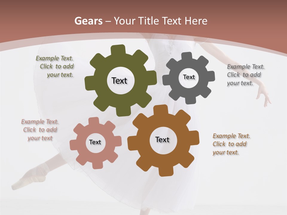 Traditional Color Female PowerPoint Template