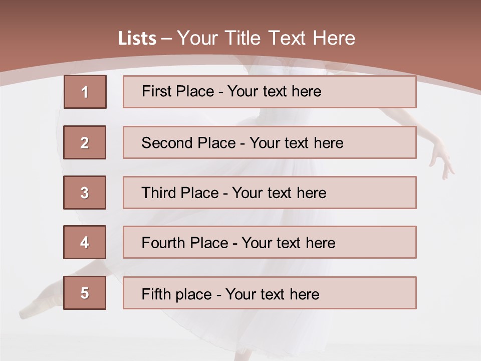 Traditional Color Female PowerPoint Template