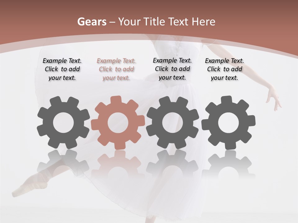 Traditional Color Female PowerPoint Template