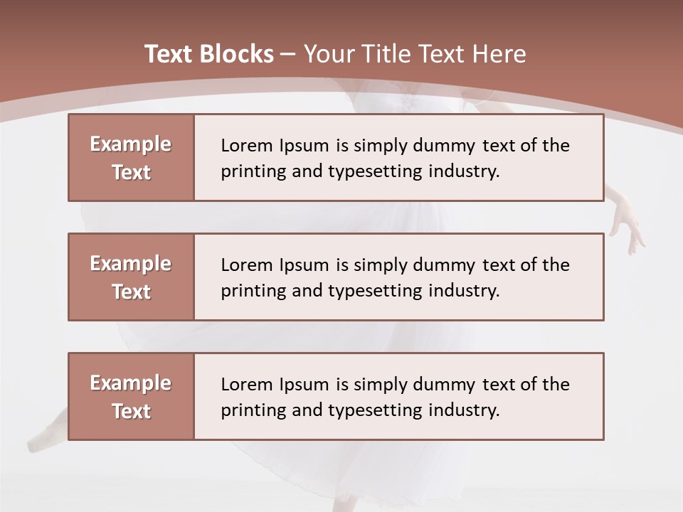 Traditional Color Female PowerPoint Template
