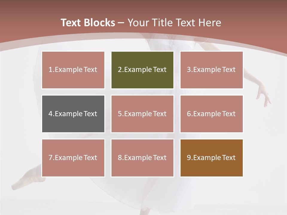 Traditional Color Female PowerPoint Template