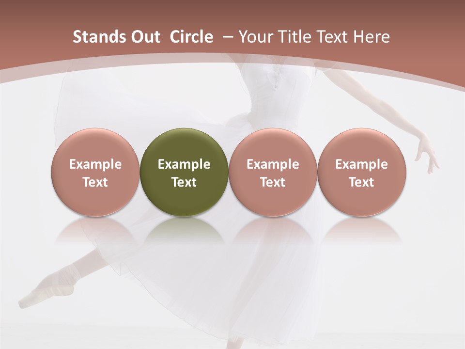 Traditional Color Female PowerPoint Template
