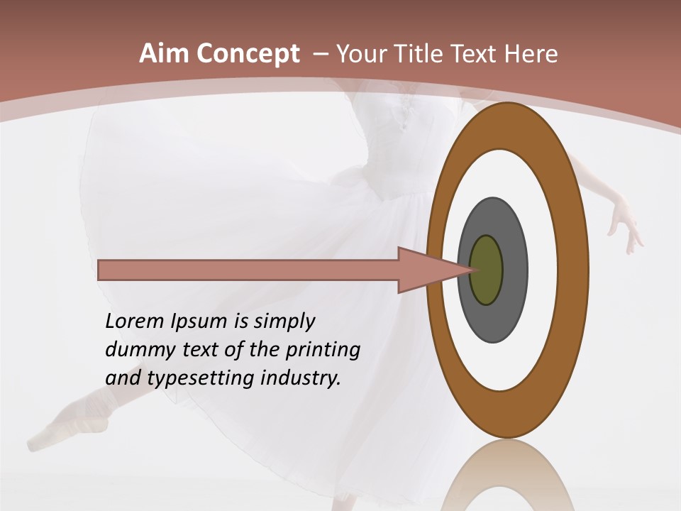 Traditional Color Female PowerPoint Template