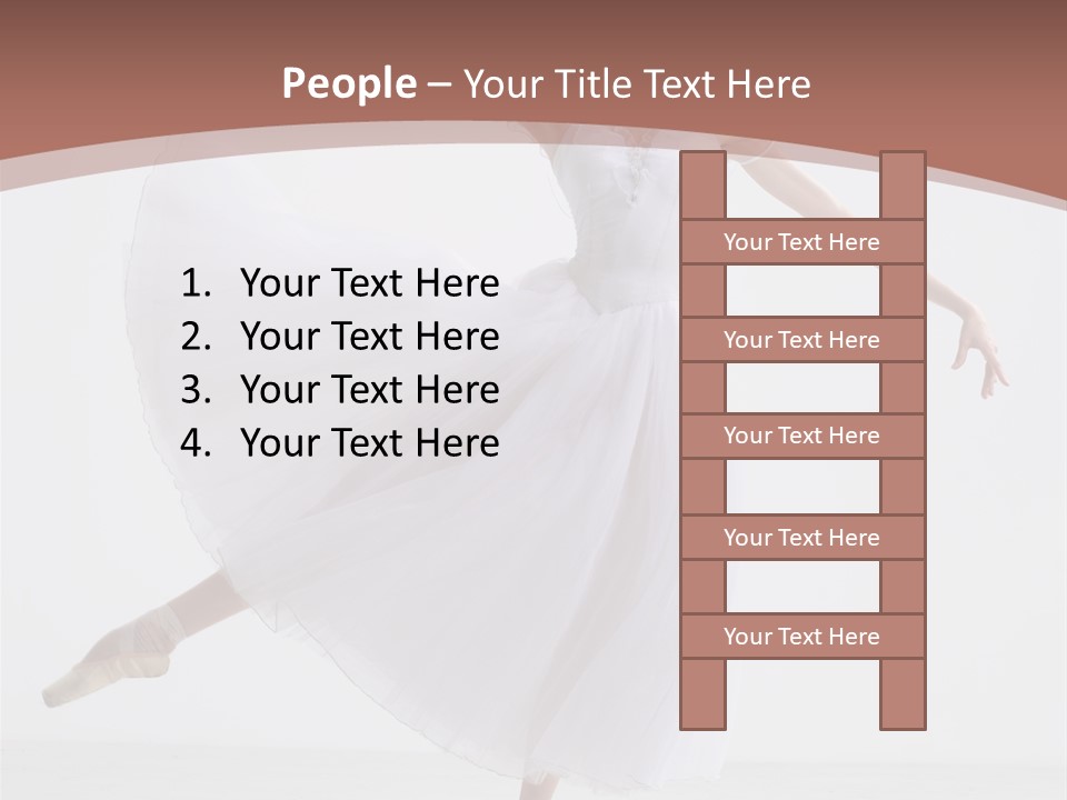 Traditional Color Female PowerPoint Template