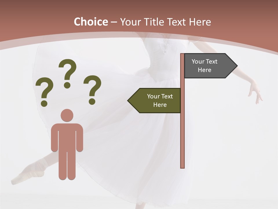 Traditional Color Female PowerPoint Template