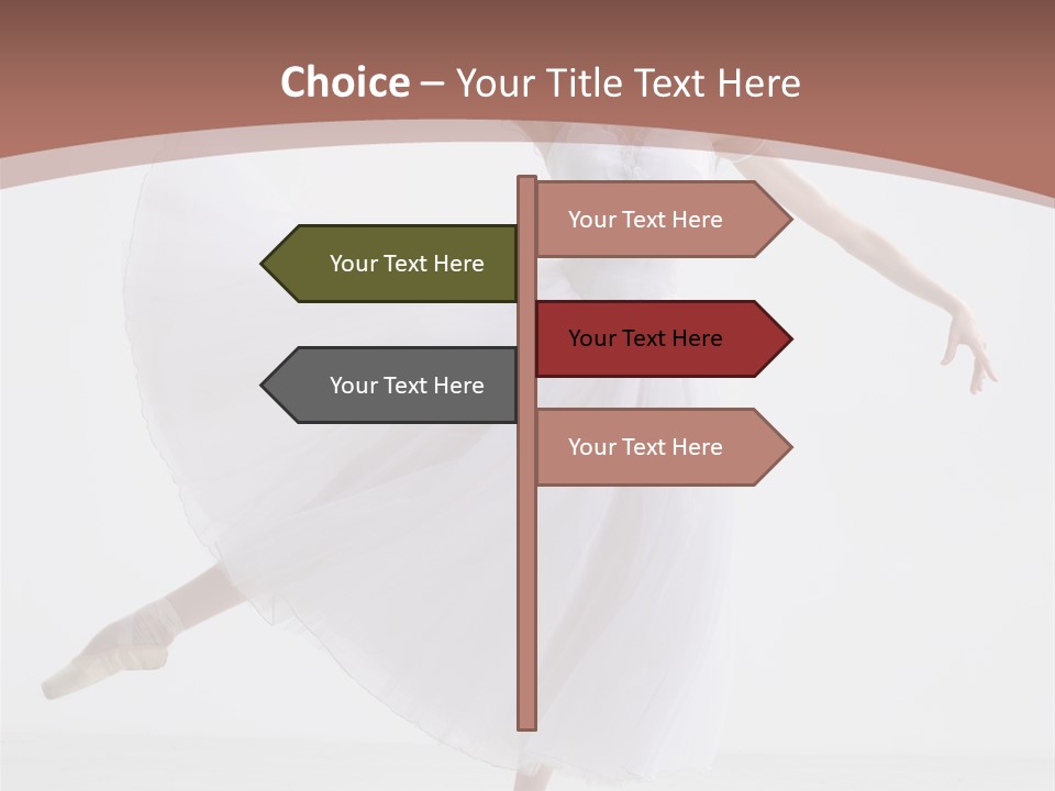 Traditional Color Female PowerPoint Template