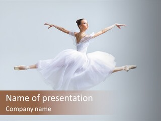 Agility Active Dance PowerPoint Template