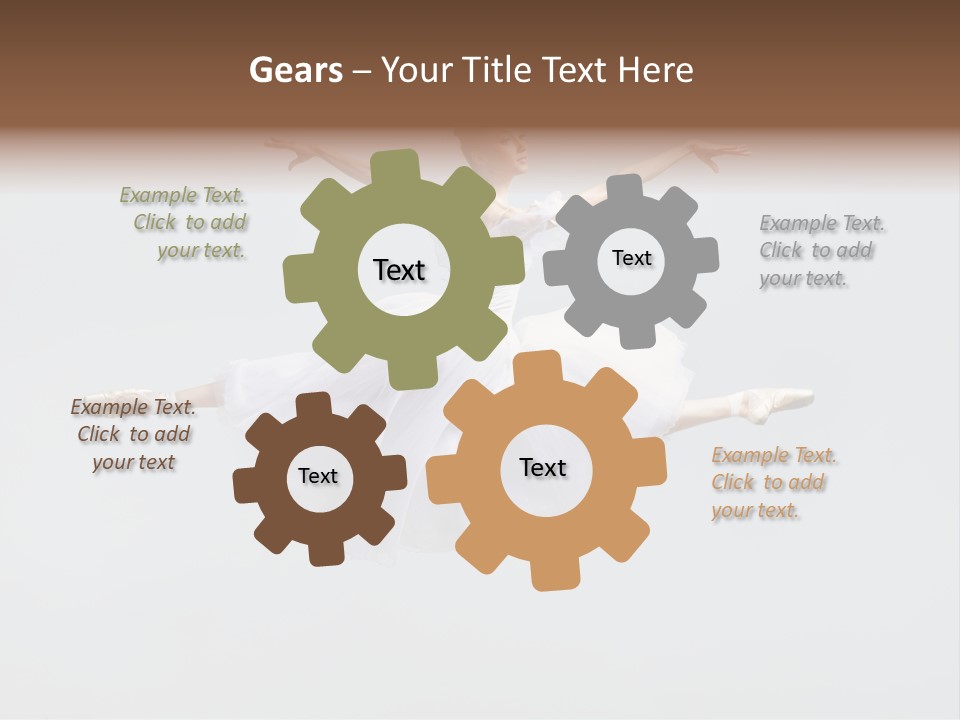 Agility Active Dance PowerPoint Template