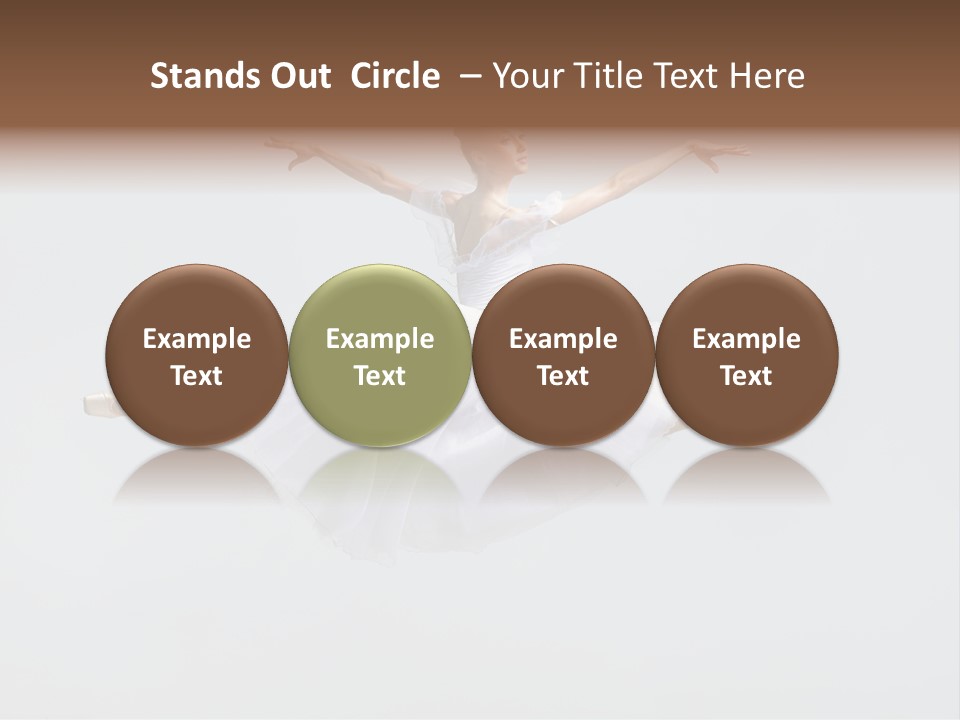 Agility Active Dance PowerPoint Template