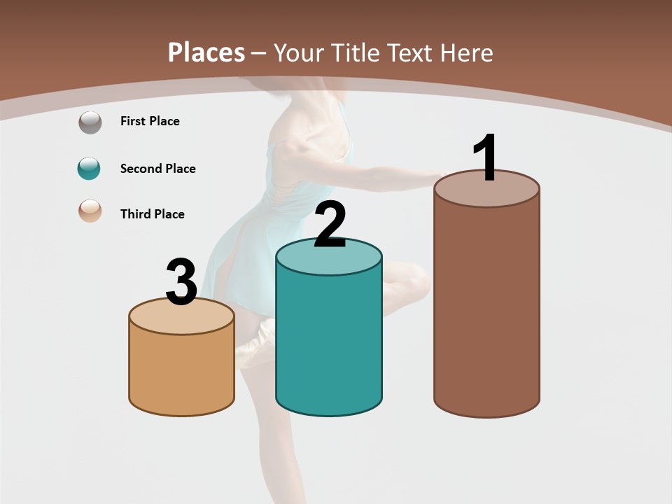 Dance Girl Young PowerPoint Template