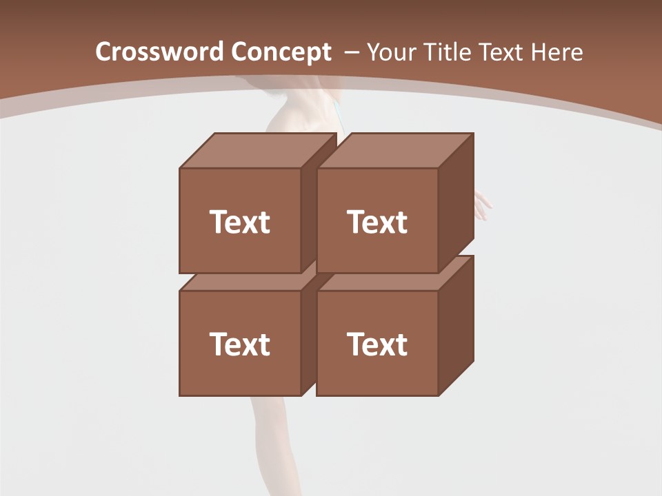 Dance Girl Young PowerPoint Template