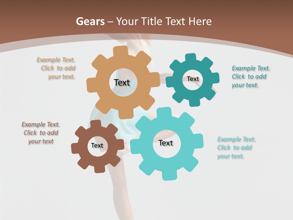 Dance Girl Young PowerPoint Template