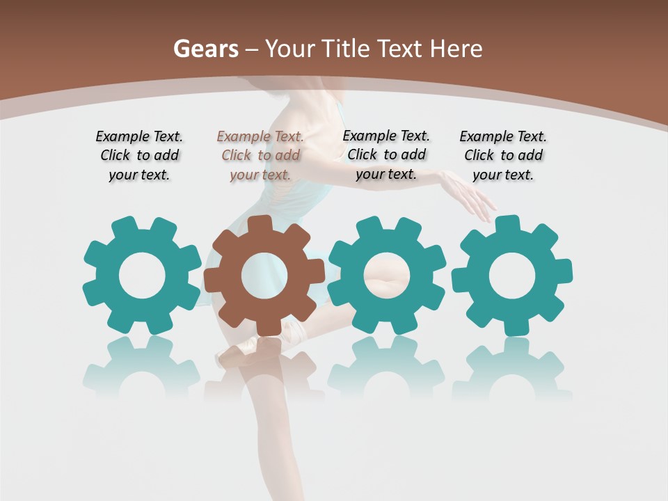 Dance Girl Young PowerPoint Template