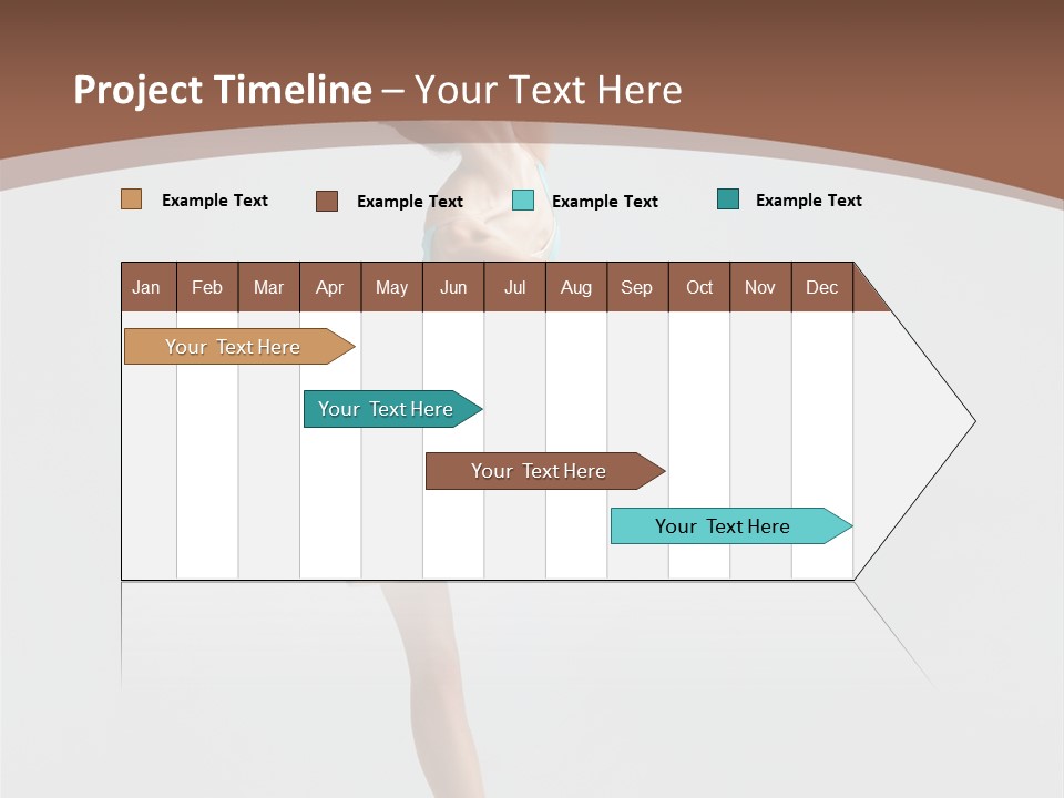Dance Girl Young PowerPoint Template