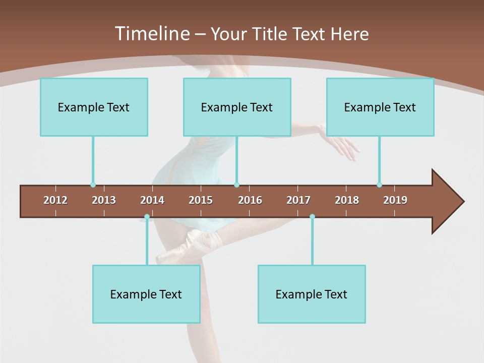 Dance Girl Young PowerPoint Template