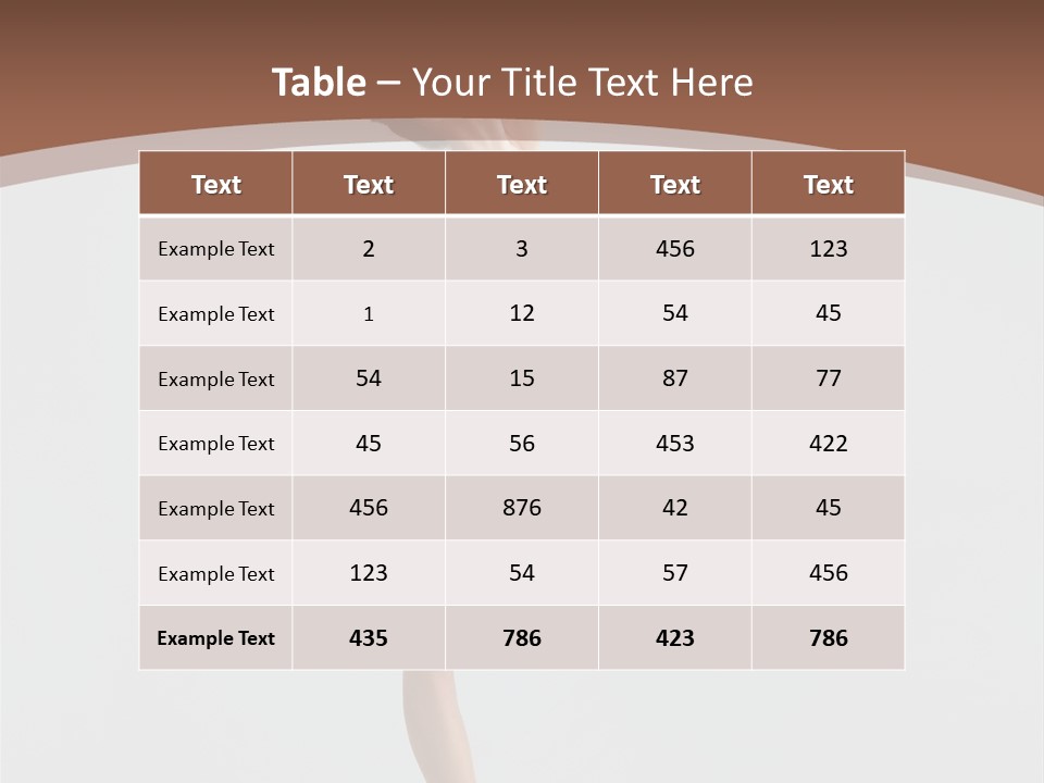 Dance Girl Young PowerPoint Template