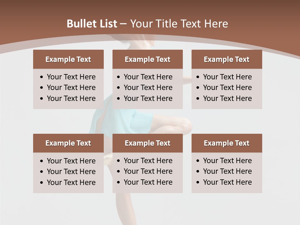 Dance Girl Young PowerPoint Template