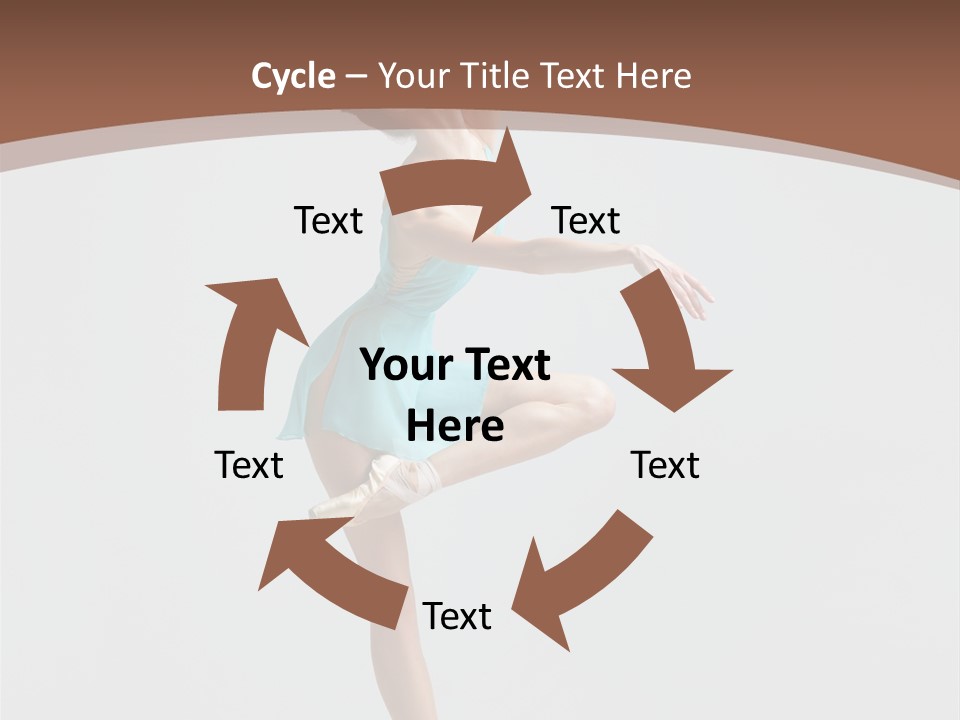 Dance Girl Young PowerPoint Template