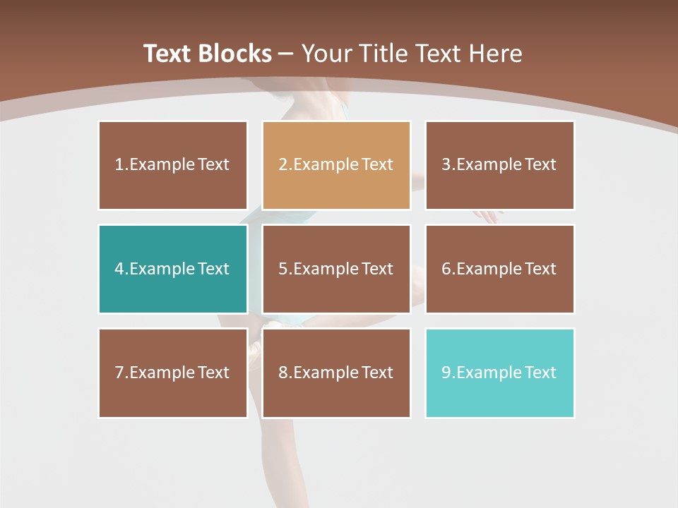 Dance Girl Young PowerPoint Template