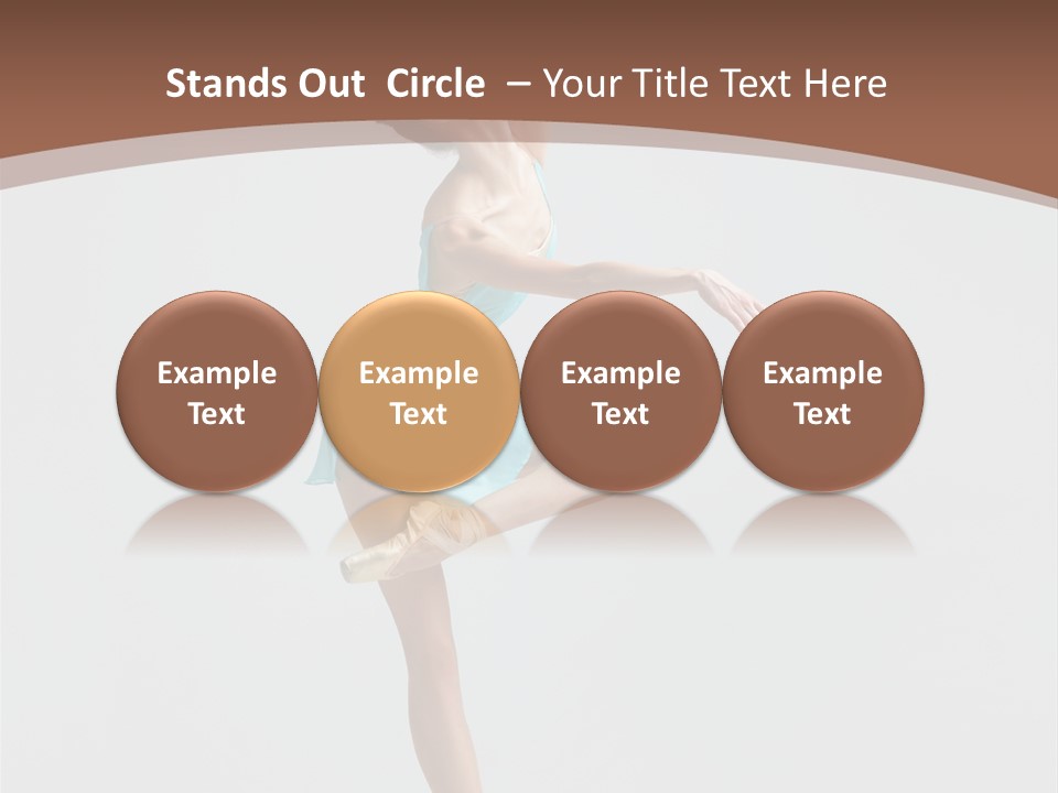 Dance Girl Young PowerPoint Template