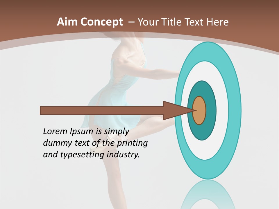 Dance Girl Young PowerPoint Template