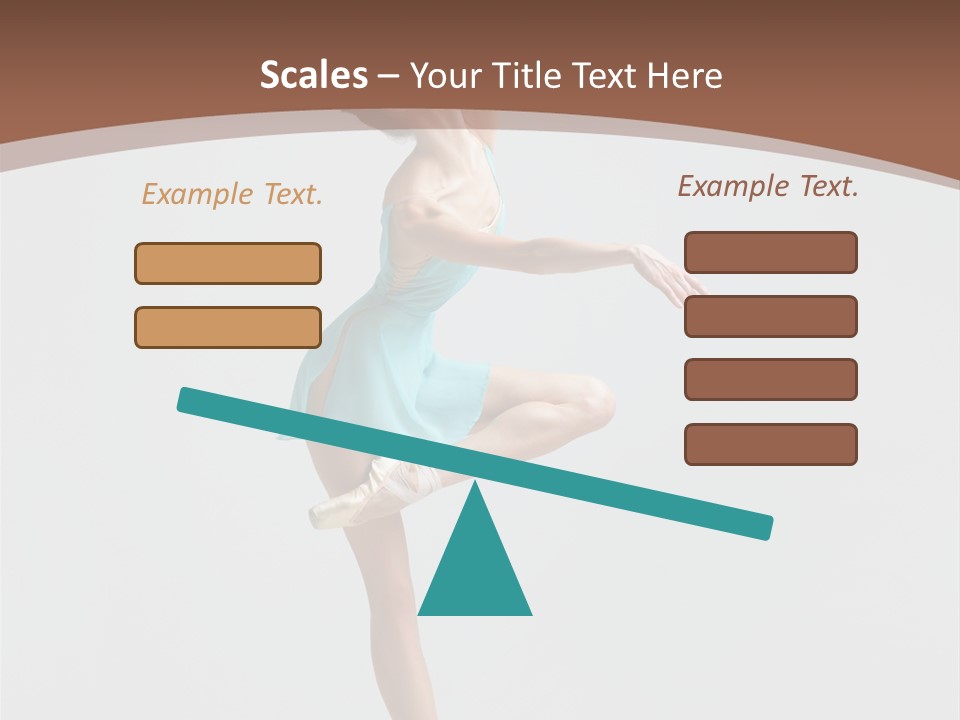 Dance Girl Young PowerPoint Template