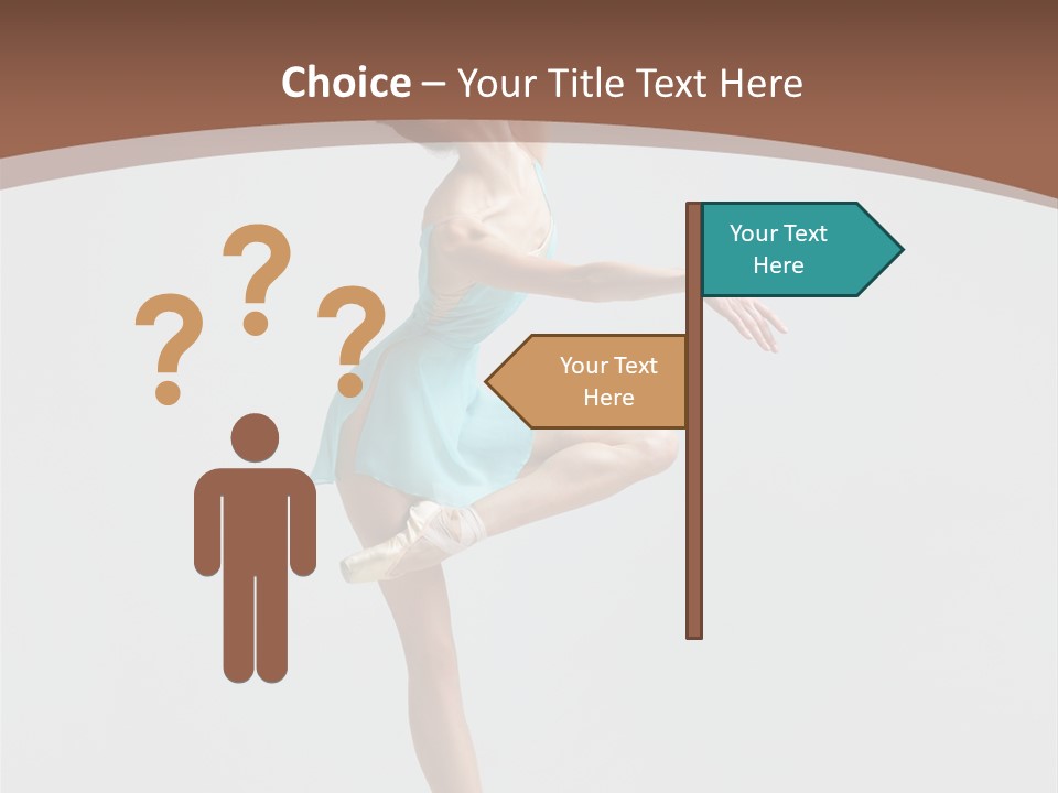 Dance Girl Young PowerPoint Template