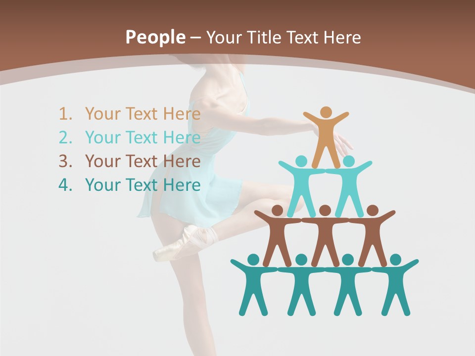 Dance Girl Young PowerPoint Template