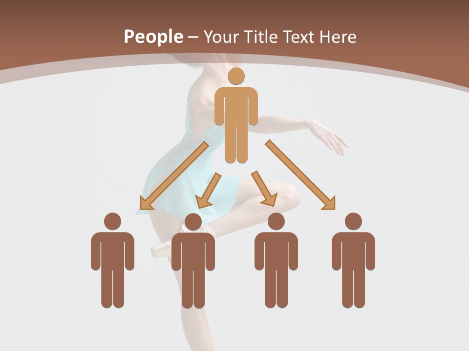 Dance Girl Young PowerPoint Template