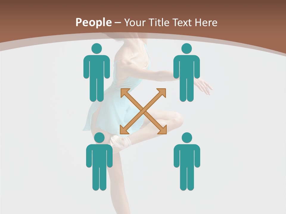 Dance Girl Young PowerPoint Template