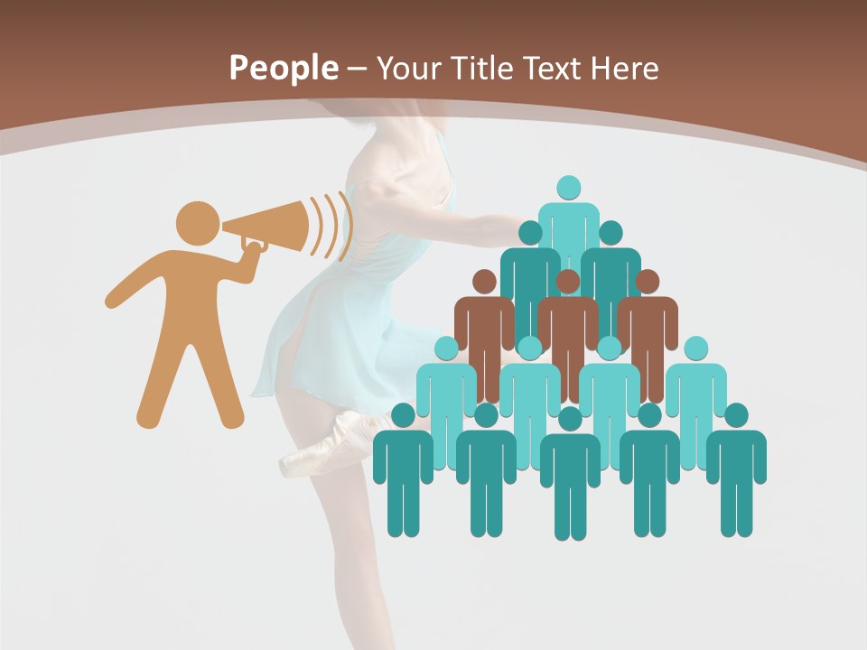 Dance Girl Young PowerPoint Template