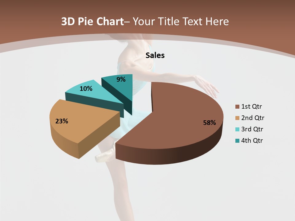 Dance Girl Young PowerPoint Template