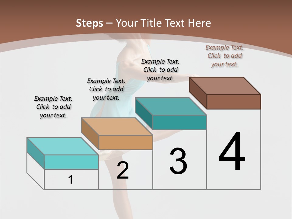 Dance Girl Young PowerPoint Template