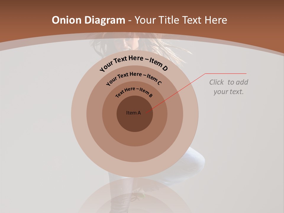 Pose Gymnastic Elegance PowerPoint Template