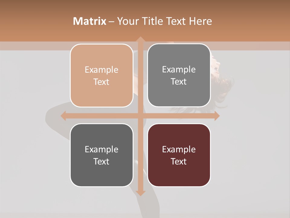 Flexibility One Gymnastic PowerPoint Template