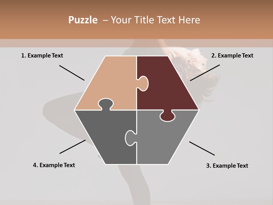 Flexibility One Gymnastic PowerPoint Template