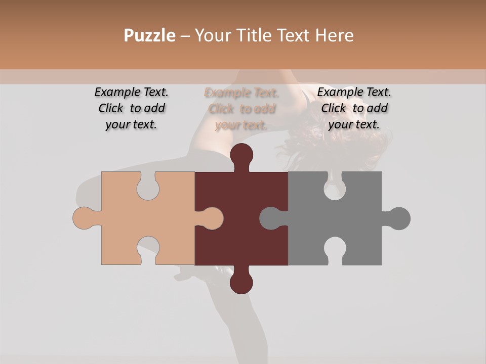 Flexibility One Gymnastic PowerPoint Template