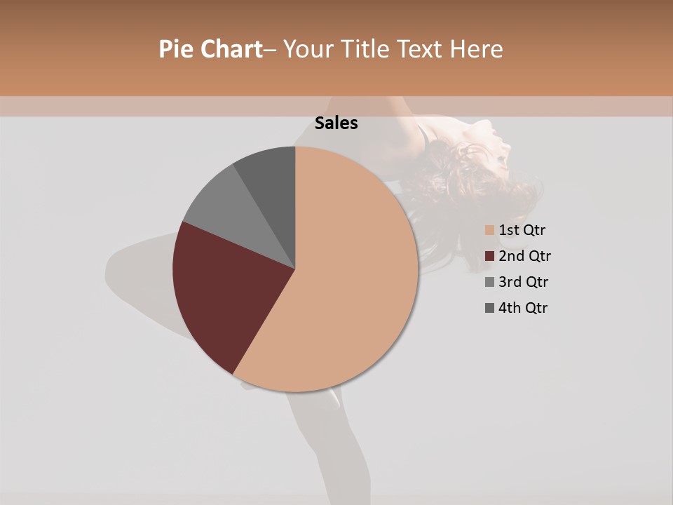 Flexibility One Gymnastic PowerPoint Template