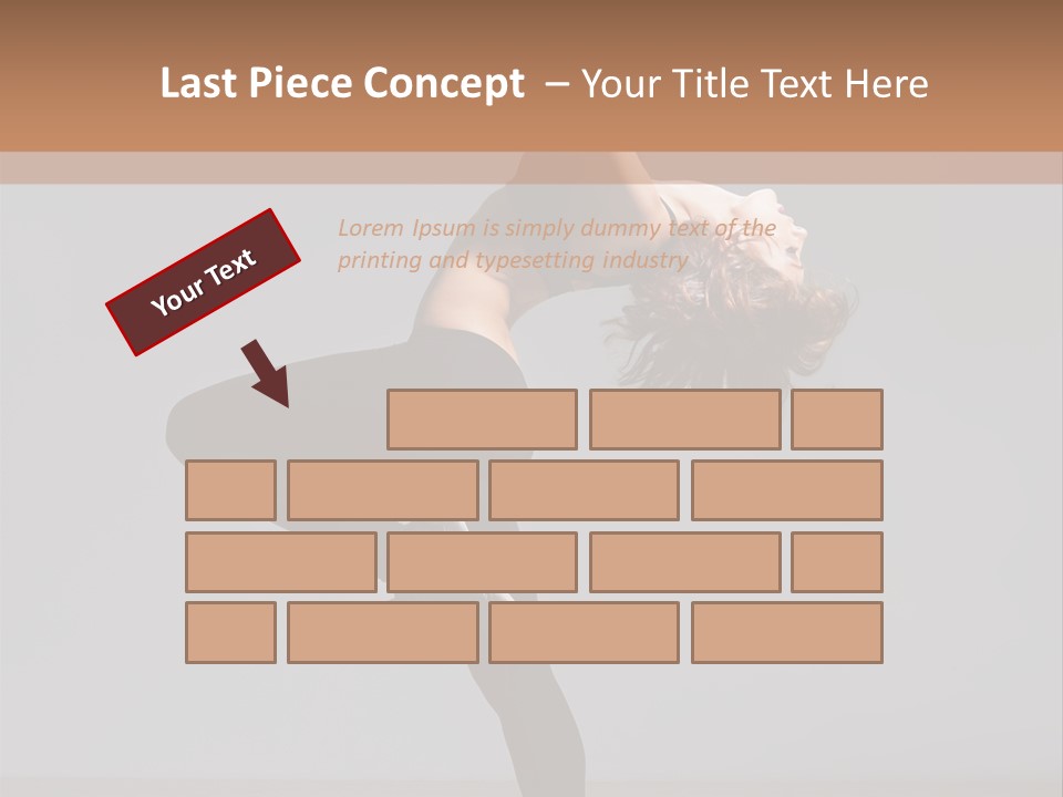 Flexibility One Gymnastic PowerPoint Template