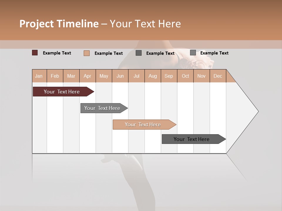 Flexibility One Gymnastic PowerPoint Template