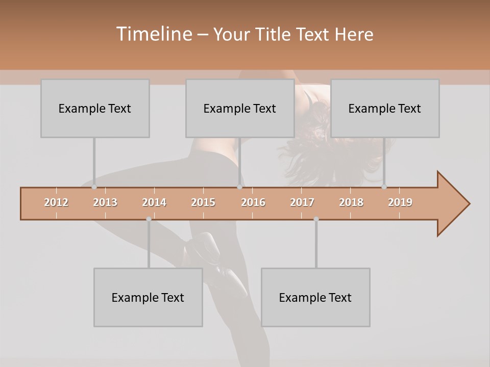 Flexibility One Gymnastic PowerPoint Template