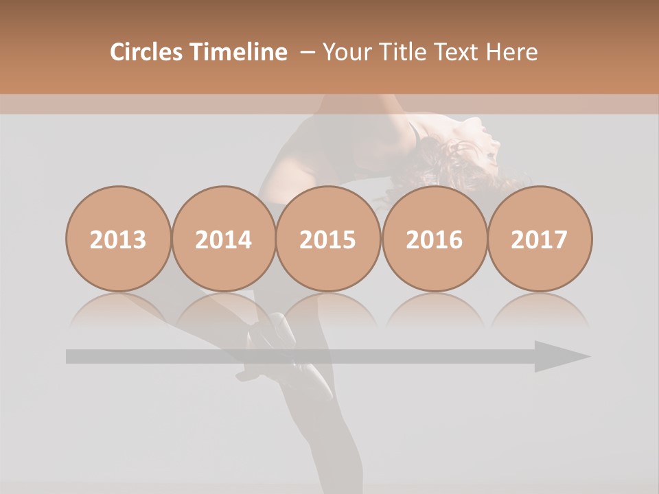 Flexibility One Gymnastic PowerPoint Template