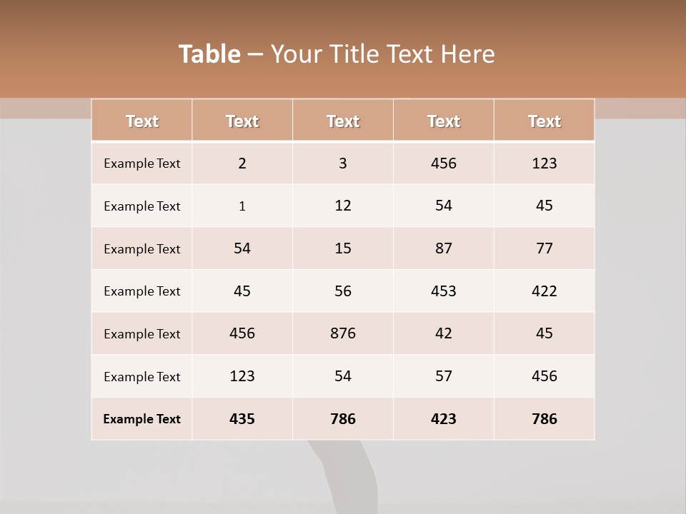 Flexibility One Gymnastic PowerPoint Template