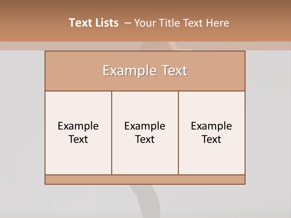 Flexibility One Gymnastic PowerPoint Template