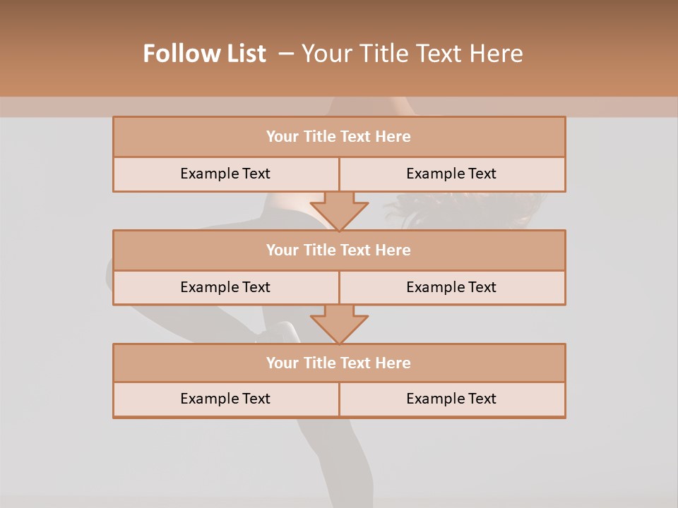 Flexibility One Gymnastic PowerPoint Template