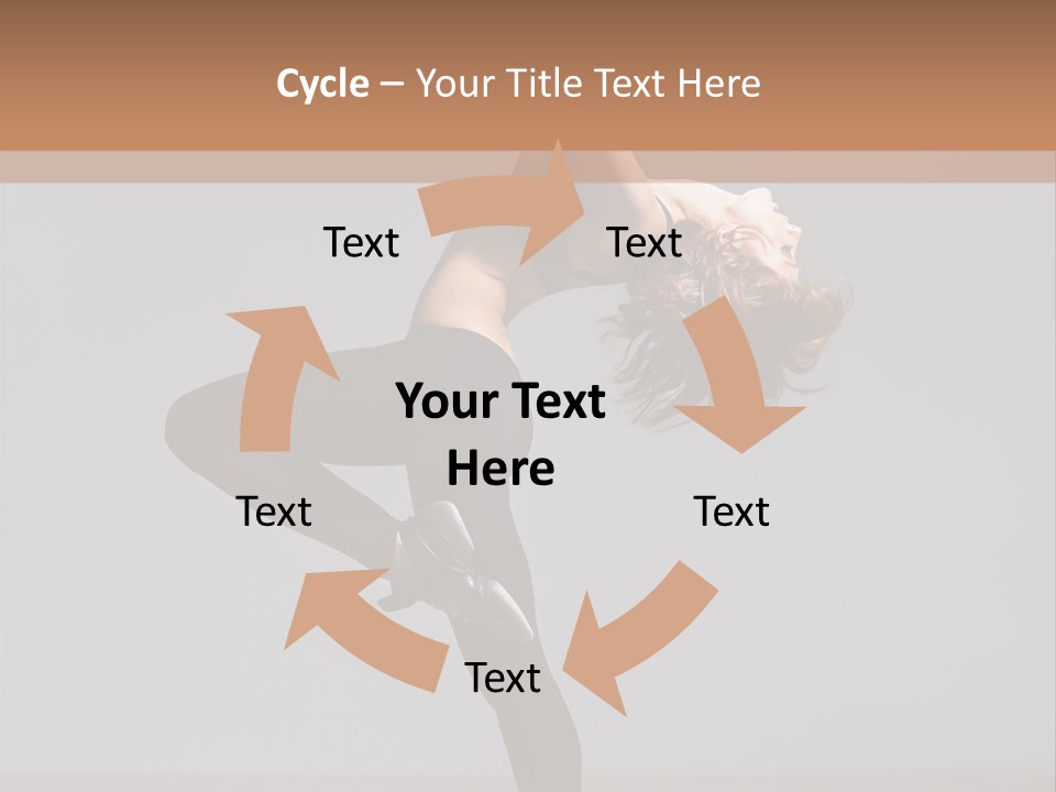 Flexibility One Gymnastic PowerPoint Template